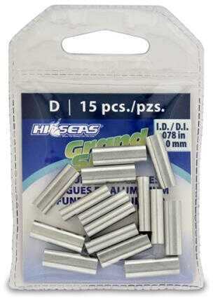 Hi-Seas Grand Slam Alum Sleeve 15Pk 2.0Mm 250-300# Mono