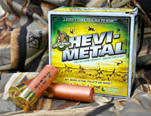 12 Gauge 3-1/2" Hevi-Steel #3   25 Rounds Shotgun Ammunition