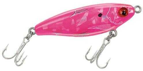 L&S Mirrodine Broken Glass Series 2-5/8In 3/8Oz Pink Flame/Silve Model: 17MR-PFSBG