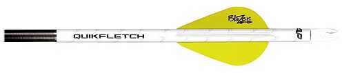 New Archery Quikfletch Vanes Blazer W/y/y 6-pack