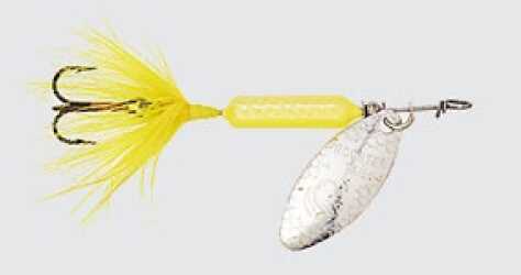 Rooster Tails 1/6 Yellow Freshwater Fishing Spinner Baits
