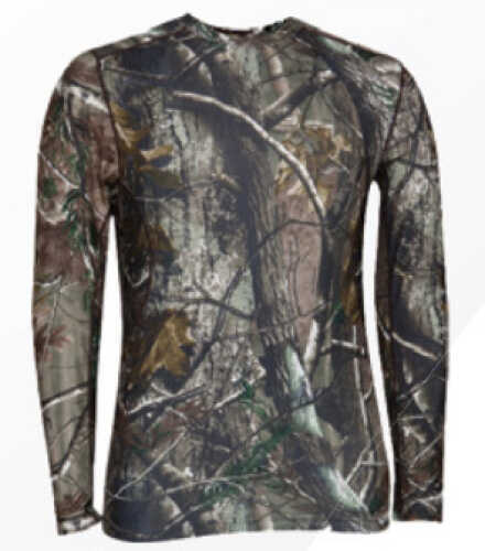 Terramar Camo 2.0 Thermolator II Men's Crew Mossy Oak Bi S