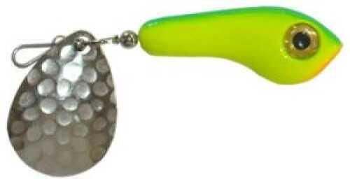 Norman Knock-Off Tail Spinner 5/8Oz Chartreuse/Blue Md#: Ko58-81