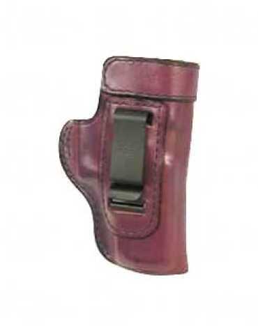 Don Hume H715M Clip-On Holster Inside The Pant Fits Taurus 85 S&W J Frame Left Hand Brown Leather J168050L