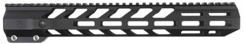 Fortis Manufacturing Inc. Camber Handguard Black Mlok Fits Ar-15 13.8" 556-cam-138-ml