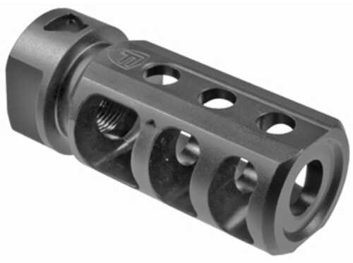 Fortis Manufacturing Inc. RED Brake Muzzle 9MM/350 Legend 1/2x28 Black Nitride Finish