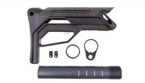 Fortis Manufacturing Inc. LA Stock Black Finish Includes Buffer Tube and QD End Plate LAS-BNDL-15