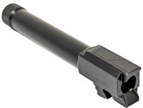 Faxon Firearms Duty Series 1:10 Twist Barrel 4.5" 9MM For Glock 19 Gen 2-5/19X/45 Threaded 1/2X28 Nitride Finish Black G