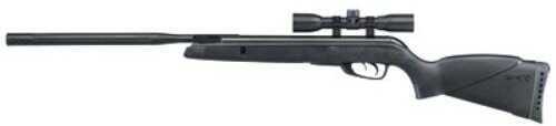 Gamo Wildcat Whisper 22 Pellet Black Finish Synthetic Stock Noise Dampening Technology 4x32 Scope Single Shot 97