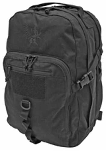 Grey Ghost Gear Griff Pack Backpack Black 500 Denier Nylon Main Pocket: 19"T X 12"W 8"D Front 12"T 9"W 3"D