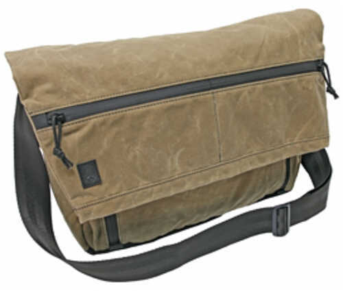 Grey Ghost Gear Wanderer Messenger Bag Field Tan Waxed Canvas 20.5"x11.5"x4.5" 6027-TAN