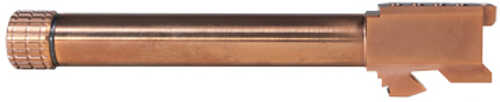 Grey Ghost Precision GGP-17 Match Grade Barrel Threaded 1/2X28 9MM  DLC Finish Copper For Glock 17 Gen 3-4