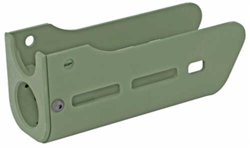 Gear Head Works Tavor Modular Forearm (TMF) Anodized Aluminum Olive Drab Green Cerakote Finish Accepts 1" Light Body and