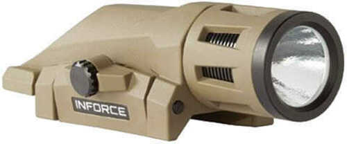 INFORCE WML-Weapon Mounted Light White/IR Multifunction Weaponlight Gen 2 Fits Picatinny Flat Dark Earth 400 Lumen for 1