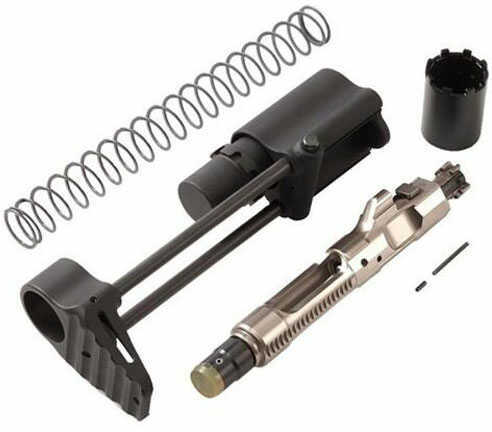 LWRC PDW Stock Kit For Ambi-Lowers Black Finish 200-0119A01