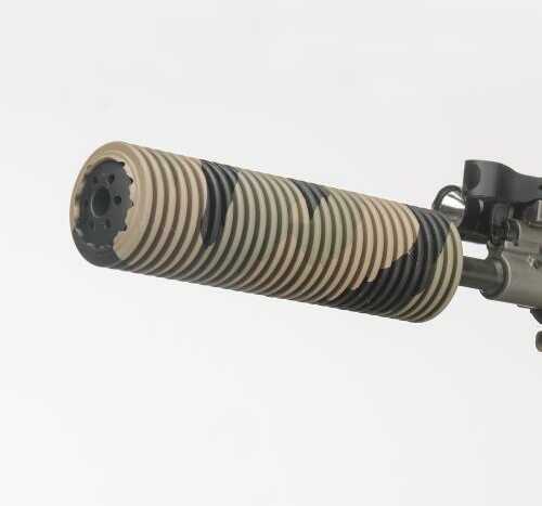 Manta/advanced Innovation And Manufacturing, Inc Suppressor Cover, 7"x1.5", Camo Finish M7010