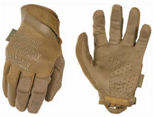 MECHANIX Wear MSD-72-009 Specialty 0.5 High-Dexterity Medium Coyote Ax-Suede