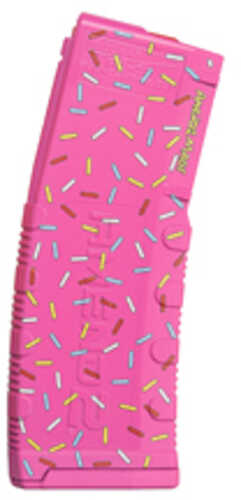 Amend2 Sprinkle Magazine 223 Remington/556nato 30 Rounds Fits Ar-15 Rifles Polymer Pink Am556sprinkle30