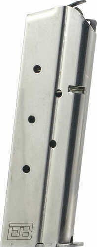 Ed Brown Magazine 10MM 9Rd Stainless Fits 1911 Includes 1 Thick and 1 Thin Base Pad 849-10