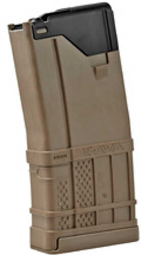 Lancer Magazine L5 Advanced Warfighter 223 Remington/556NATO 20 Rounds Fits AR Rifles Polymer Opaque Flat Dark Earth