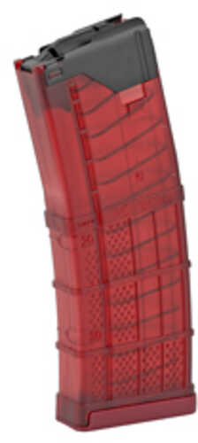 Lancer Magazine L5 Advanced Warfighter 223 Remington 556NATO 30Rd Translucent Red AR Rifles