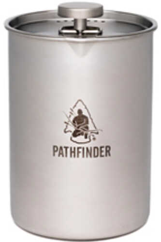 Pathfinder French Press Kit Stainless Steel 48oz