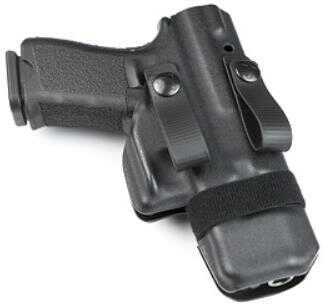 Raven Concealment Systems Morrigan IWB Holster Fits Glock 19/23/32 Ambidextrous Black Kydex with Soft Loops MOR G19 BK