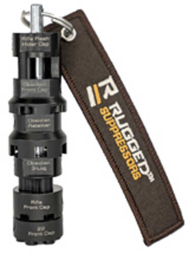 Rugged Suppressors Totem Multitool Fits Rugged Suppressors Matte Finish Black Rtk001