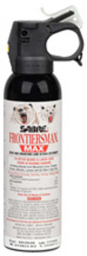 Sabre Frontiersman Max Bear And Mountain Lion Spray 7.9 Ounces Black Glow In The Dark Safety Fbadx-03