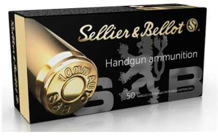 10mm 180 Grain Jacketed Hollow Point 50 Rounds Sellior & Bellot Ammunition