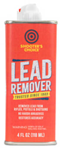 Shooter's Choice Shooters Choice Lead Remover 4oz Tin Bottle Shf-lrs04