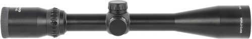 Tasco World Class Rifle Scope 4-12X40MM Duplex Reticle Second Focal Plane 1" Main Tube Matte Finish Black Includes Weave