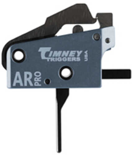 Timney Triggers AR PRO 2 Stage Drop In Trigger Fits Milspec AR15 Anodized 6061 Aluminum Housing Black Oxide Finish on Tr