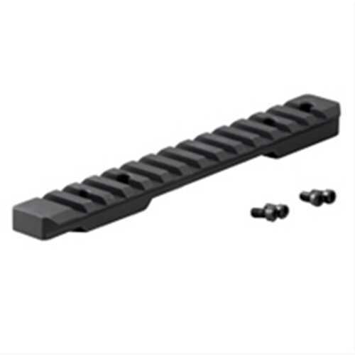 Talley PLM252700 Picatinny Rail with 20 MOA For Remington 700 Long Action Black Matte Finish