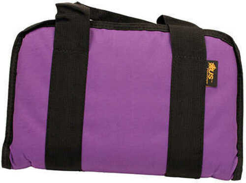 US PeaceKeeper Attache Pistol Case 12.5"x6.5" 600 Denier Polyester Purple P21124