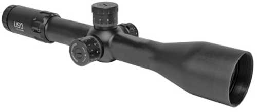 U.S. Optics TS-20X 2.5-20X 50mm Obj 45.93-65.61 ft @ 100 yds FOV 34mm Tube Matte Black Finish Illuminated Red Mgr