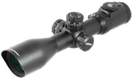 Leapers Inc. - UTG AccuShot Compact Rifle Scope 4-16X 44 30MM 36-Color Mil-Dot Reticle Black Finish SCP3-UM416AOIEW