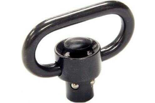 Leapers Inc. - UTG Sling Swivel 1.25" Push Button Quick Detach Black TL-QDSW18