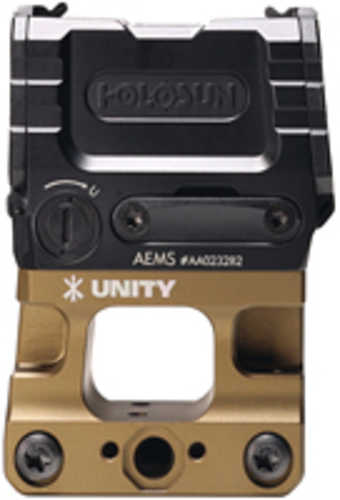 Unity Tactical FAST Flat Dark Earth AEMS Anodized FST-AEMF