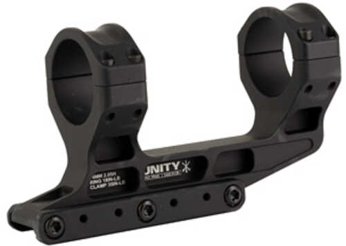 Unity Tactical Fast Lpvo Mount 2.05" Optical Height Compatible With 34mm Tube Size Anodized Finish Black Fst-s34205b