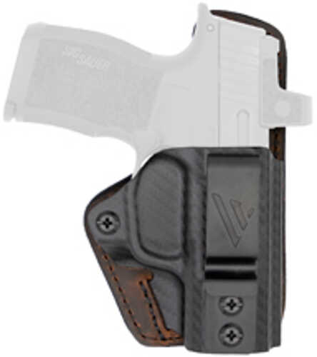 Versacarry Comfort Flex Custom Inside Waistband Holster Right Hand Fits Sig P365 Macro Distressed Leather Brown CFC21136