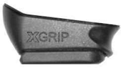 X-GRIP Magazine Spacer Fits Glock 19/23 Black +2 Rounds GL19-23