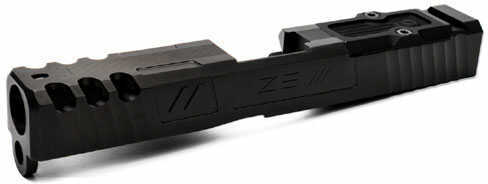 ZEV SLDZ193GSPAR Spartan RMR Slide Compatible With for Glock 19 Gen3 17-4 Stainless Steel Black DLC