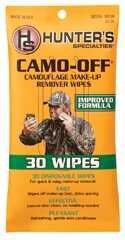 Hunters Specialties Camo-Off Makeup Remover Wipes 30 pk. Model: 00299