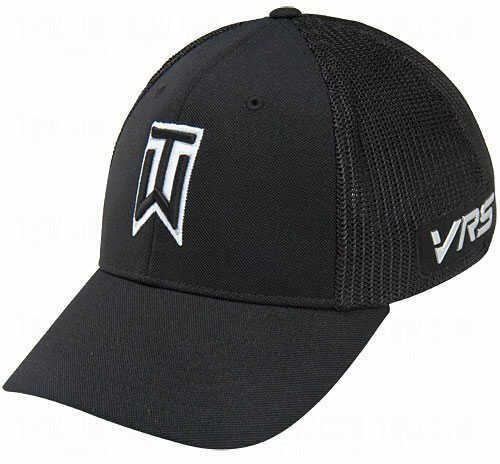 Nike Tiger Woods Tour Mesh Cap - Black/Black/White S/M