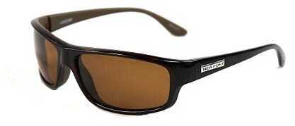 Newport Laguna Shiny Brown Frame Amber Polarized Lenses