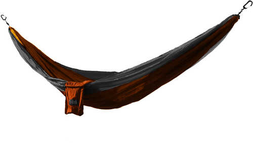 Osage River Twain Single Hammock - Orange/Titanium