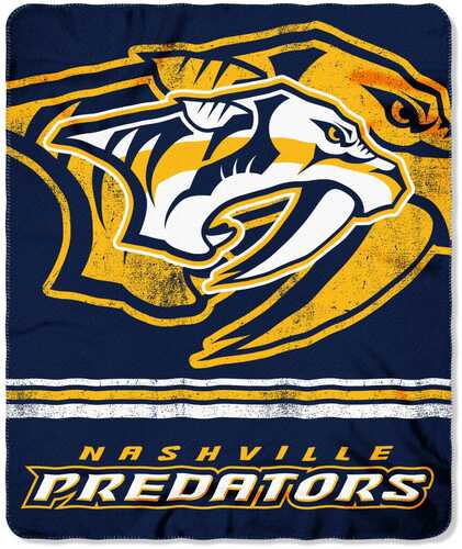 Nashville Predators Fade Away Fleece Throw