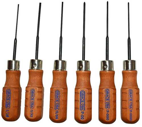 Grace USA 6 Piece Micro Screwdriver Set