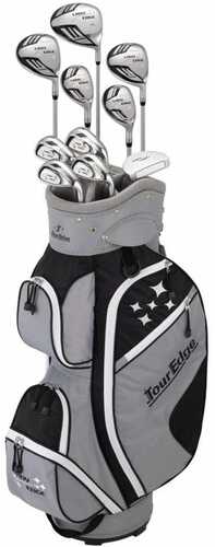 Tour Edge 2020 Lady Full Set Black Grey White Petite